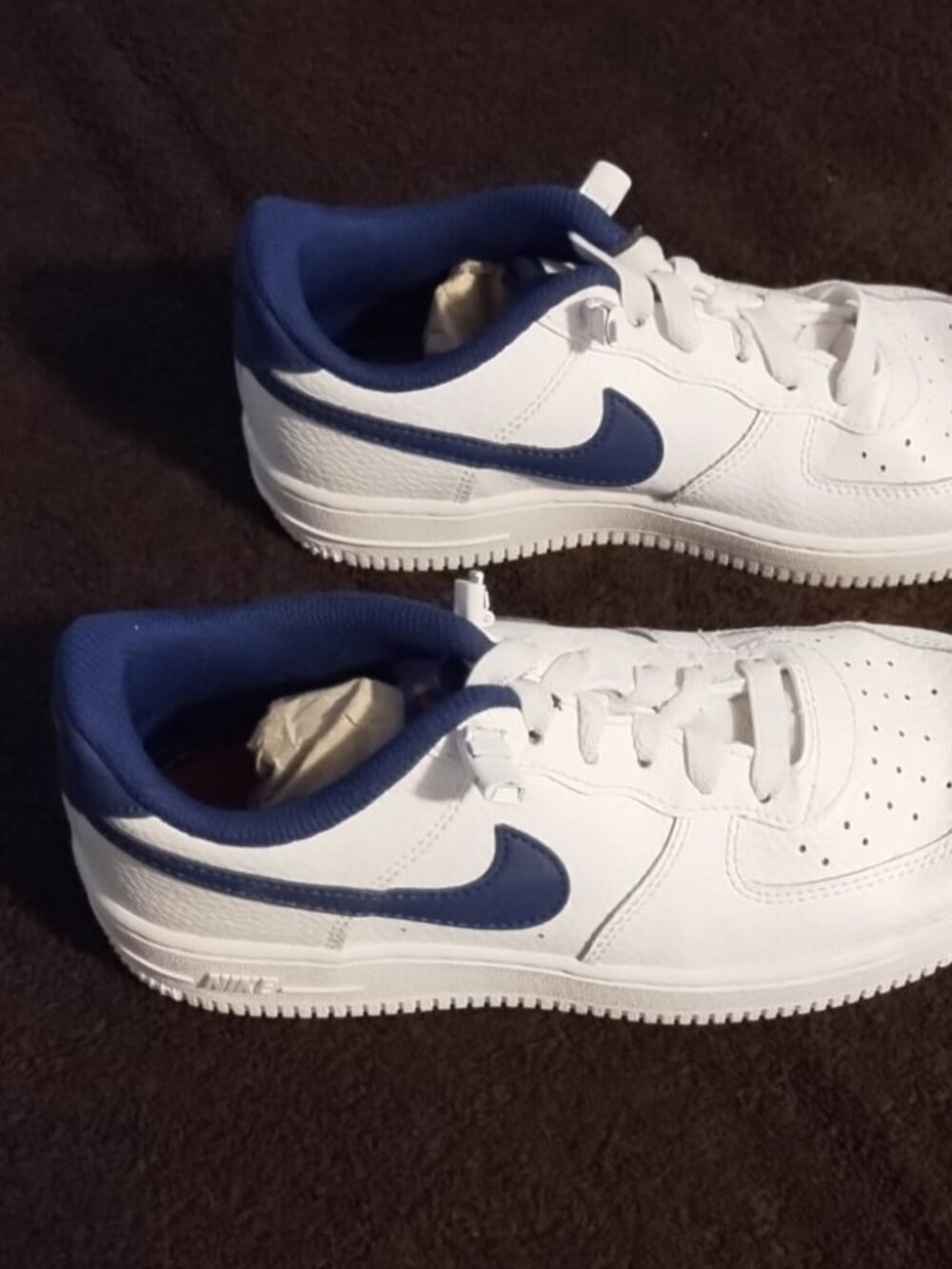 Nike Air Force 1 Low PS White Deep Royal Blue CZ1685-101 Size 2
